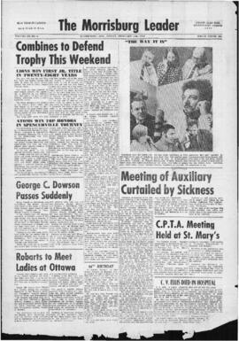 February 13 1970 Edition of The Morrisburg Leader