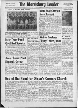 May 16 1969 Edition of The Morrisburg Leader
