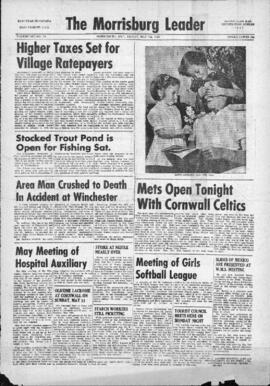 May 09 1969 Edition of The Morrisburg Leader