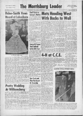 September 12 1969 Edition of The Morrisburg Leader