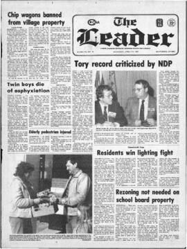 April 17 1985 Edition of The Morrisburg Leader