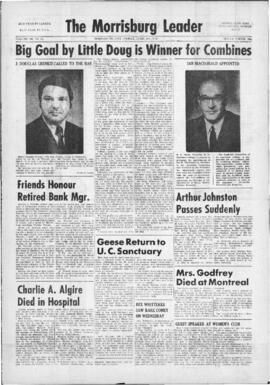 April 03 1970 Edition of The Morrisburg Leader