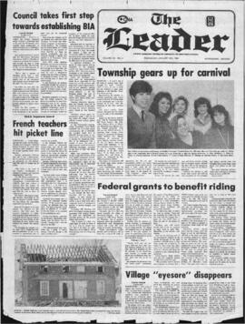 January 16 1985 Edition of The Morrisburg Leader