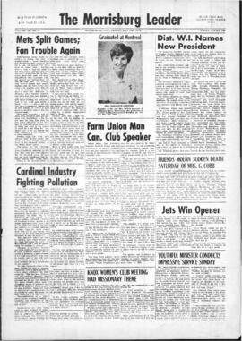 May 29 1970 Edition of The Morrisburg Leader