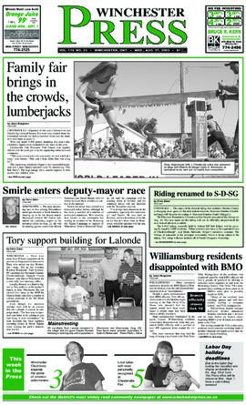 August 27 2003 Edition of Winchester Press