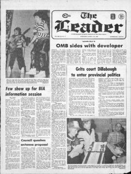 March 13 1985 Edition of The Morrisburg Leader