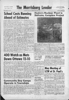 May 23 1969 Edition of The Morrisburg Leader