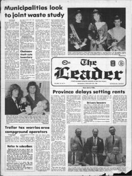 February 27 1985 Edition of The Morrisburg Leader