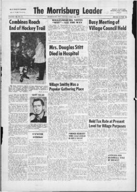 April 10 1970 Edition of The Morrisburg Leader