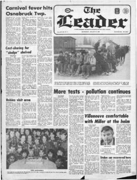 January 30 1985 Edition of The Morrisburg Leader