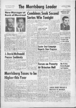 March 06 1970 Edition of The Morrisburg Leader