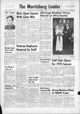 May 22 1970 Edition of The Morrisburg Leader