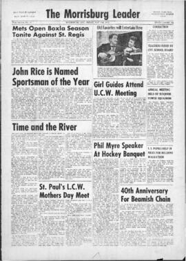 May 15 1970 Edition of The Morrisburg Leader